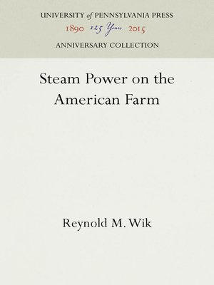 cover image of Steam Power on the American Farm